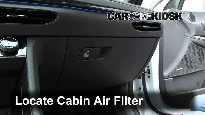 2021 Hyundai Sonata N Line 2.5L 4 Cyl. Turbo Filtre à air (intérieur)